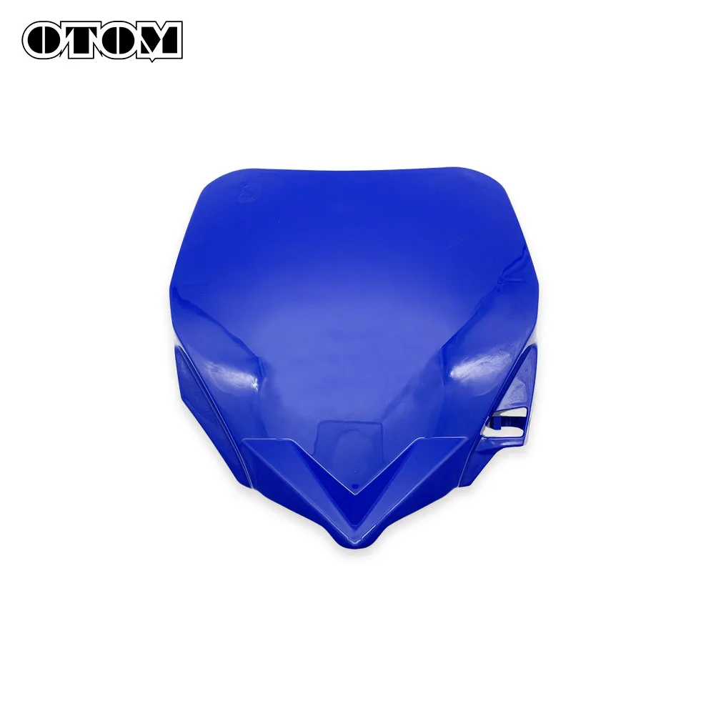 OTOM 2017-2023 오토바이 전면 번호판 플라스틱 가드 커버 등록증 홀더 (셰르코 SE SEF 125 250 300 350 450 500 용)