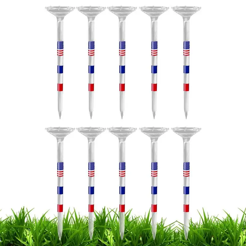 

Футболки для гольфа с американским флагом, небьющиеся длинные футболки, красные, белые и синие футболки для гольфа, уменьшающие трение и боковое вращение, аксессуары для гольфа