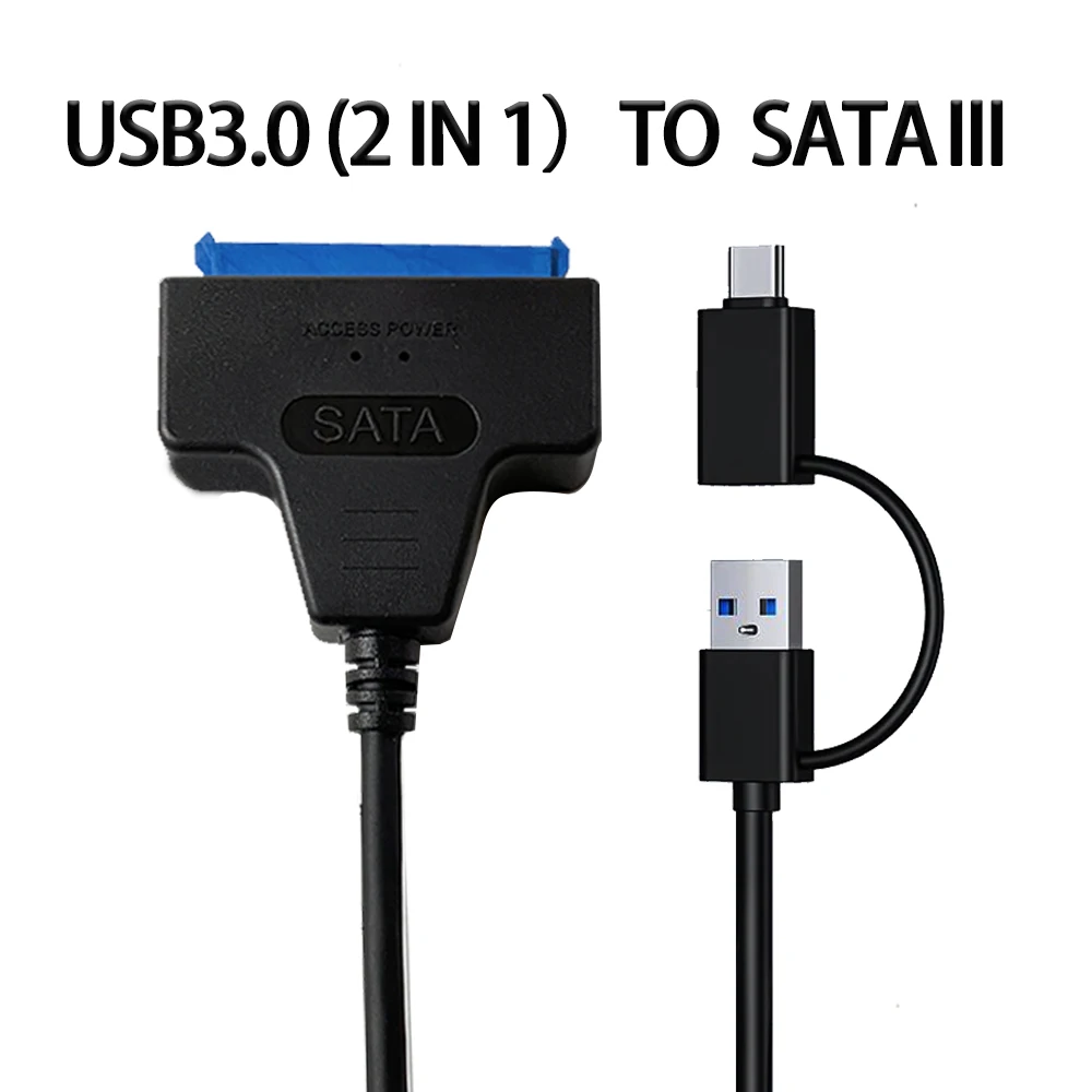 USB3.0/2.0 SATA to USB cable USB 3.0 to SATA III hard disk adapter