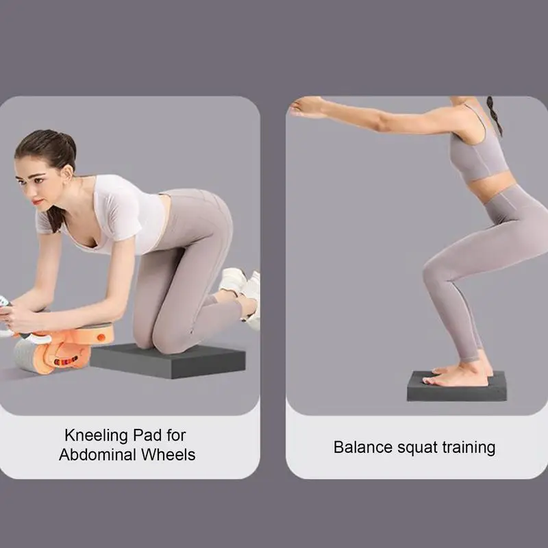 Yoga Balance Pad Anti Slip Fitness Mat Thickened Fitness Balancing Pad Foam Cushion Mat for Yoga Pilates Stretching