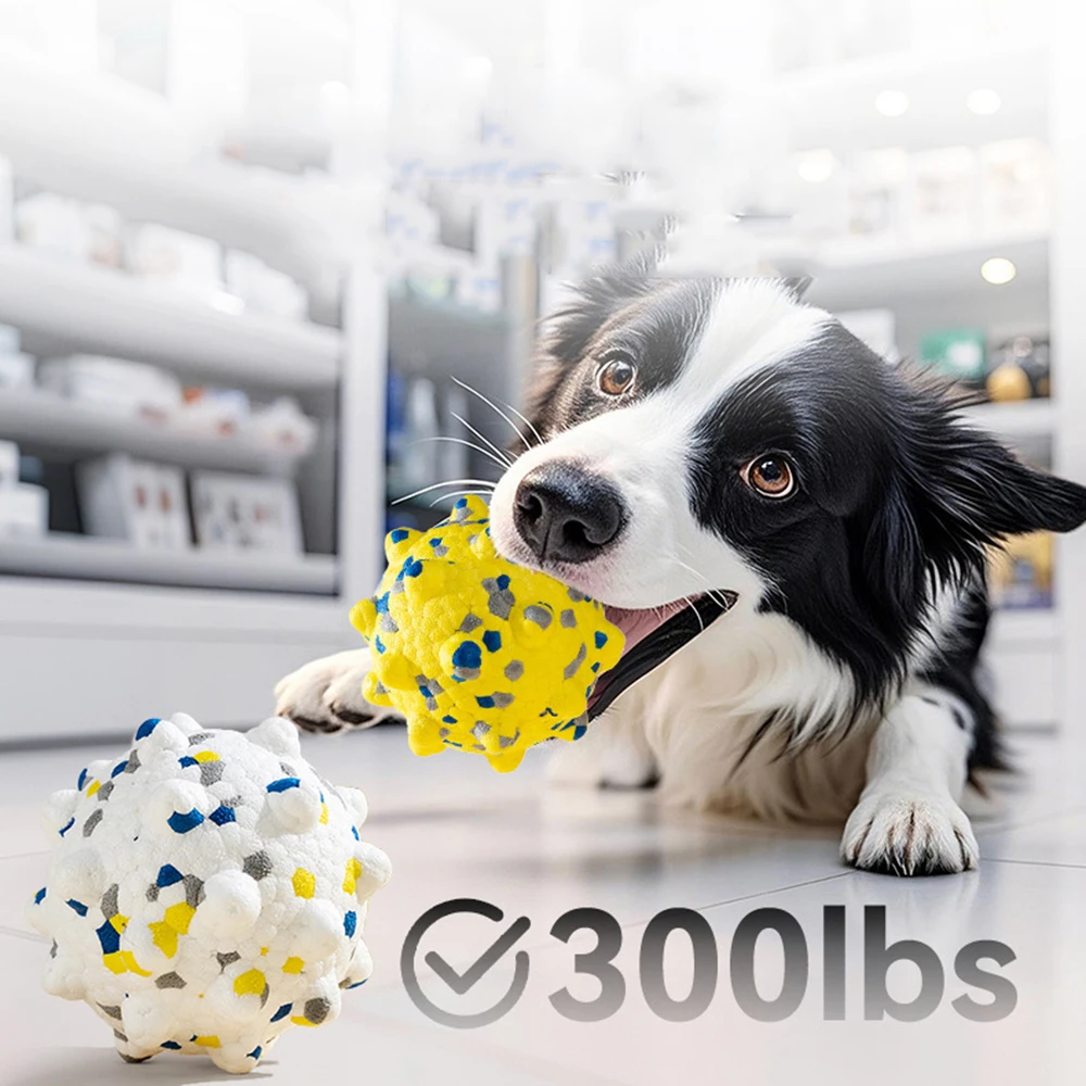 ETPU Spiky Dog Ball Ultra Light High Elasticity Floating On Water Durable Bite Resistant Easy Clean Pet Chew Toy For Dogs 3