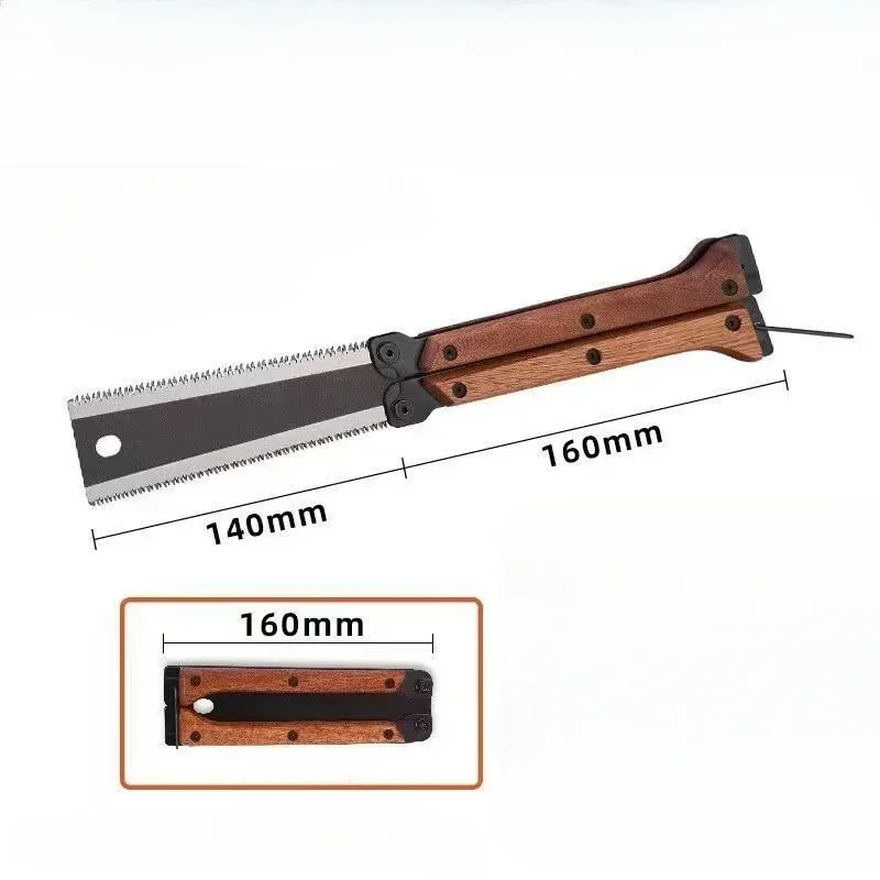 Folding Saw SK5 Steel Pocket Garden Double-sided Tooth Saw Japanese Saw Flush Cut Trim For Woodworking folding saw hand saw