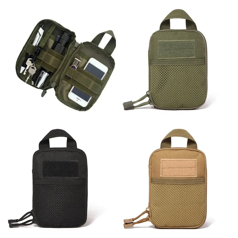 Outdoor Tactical Bag Molle Fanny Pack Phone Pouch Waist Bags Gear Gadget Bag 