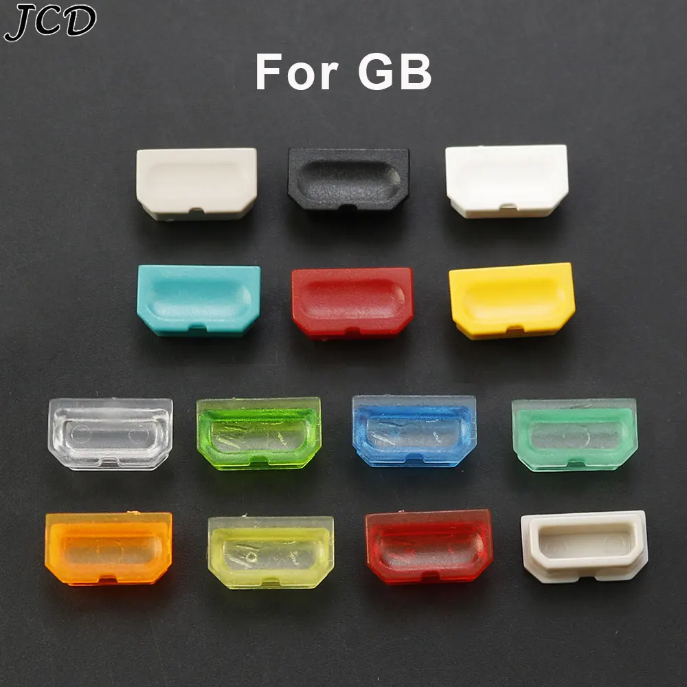 

JCD 2pieces Multicolor Dust Cover For GameBoy GB DMG 001 Game Console Shell Dust Plug Plastic Button Replacement Accessories