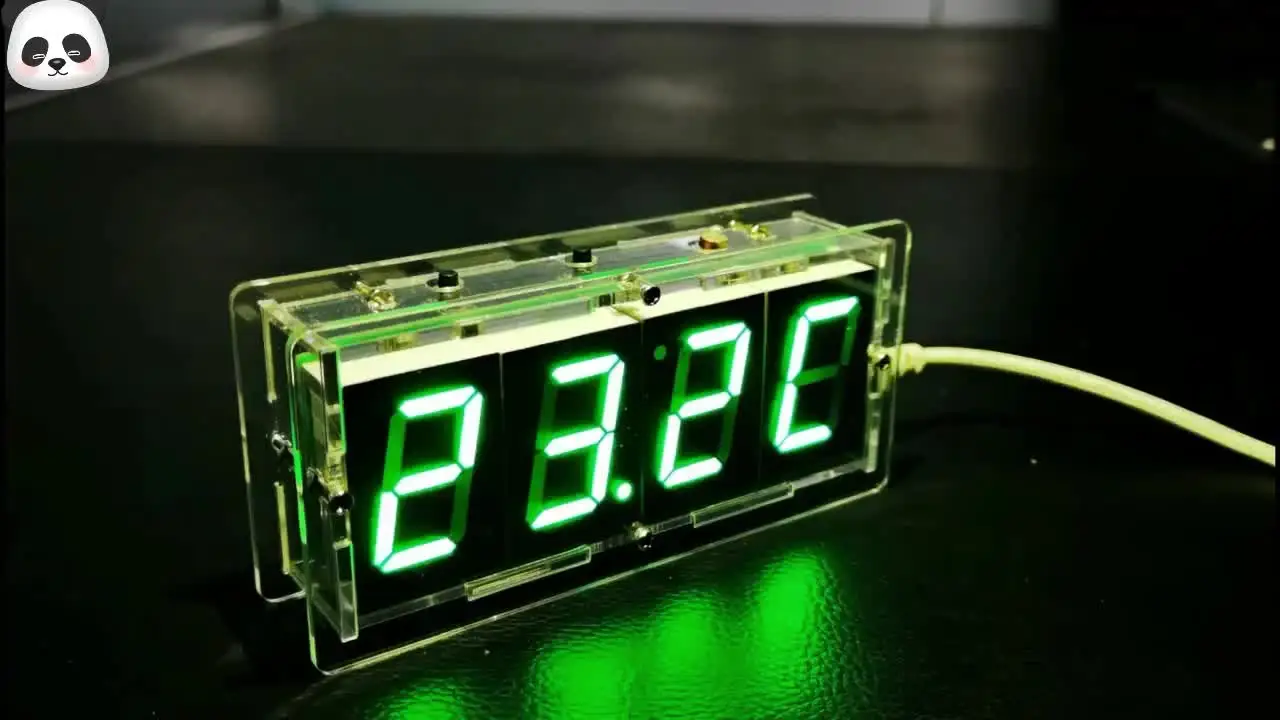 Orologio digitale a sfioramento Radiopilot ultra sottile con temperatura ambiente, Orologio digitale da parete o da tavolo con funzione Snooze | Leroy Merlin