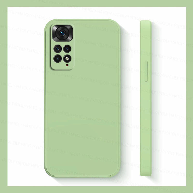 thumbnail image 1 of Case For Xiaomi Redmi Note 11s Cases Xiaomi Redmi Note 11s 10 11 12 13 Pro Plus 5G Cover Shockproof Liquid Silicone Phone Cover, 1 of 5