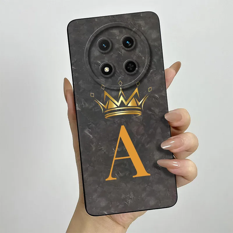 Fashion Crown Letters Durable Bumper Lens Protective Back Phone Case