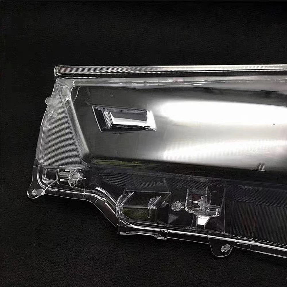 トヨタハイラックス2019用ヘッドライトカバー,クリアガラスシェード