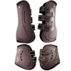 4 Pcs Adjustable Horse Boot Equestrian Jumping Legs Protection Gears Protection Equestrian Tendon Horse Hock Brace 2