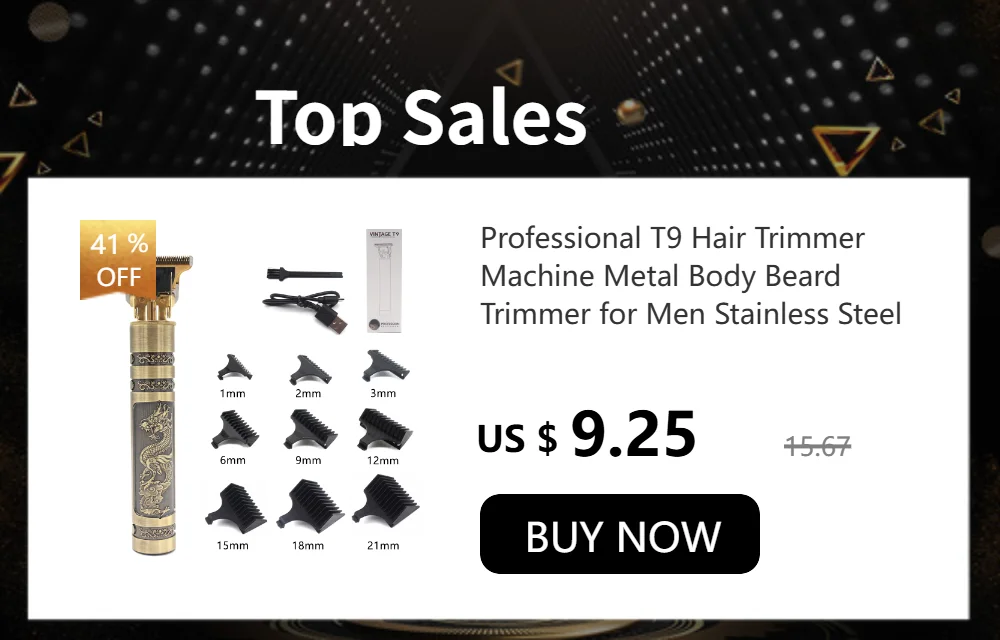 2PCS Orignal Replacement Blade Net For P600 KM-2028 1102 Hair Trimmer Clipper Cutting Knife Head Beard Shaving Parts Accessories