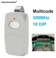 Replacement for Multicode 3089 Garage Gate Door Opener Remote Transmitter 308911,MCS308911,10 dip switch 300mhz,Grey 1