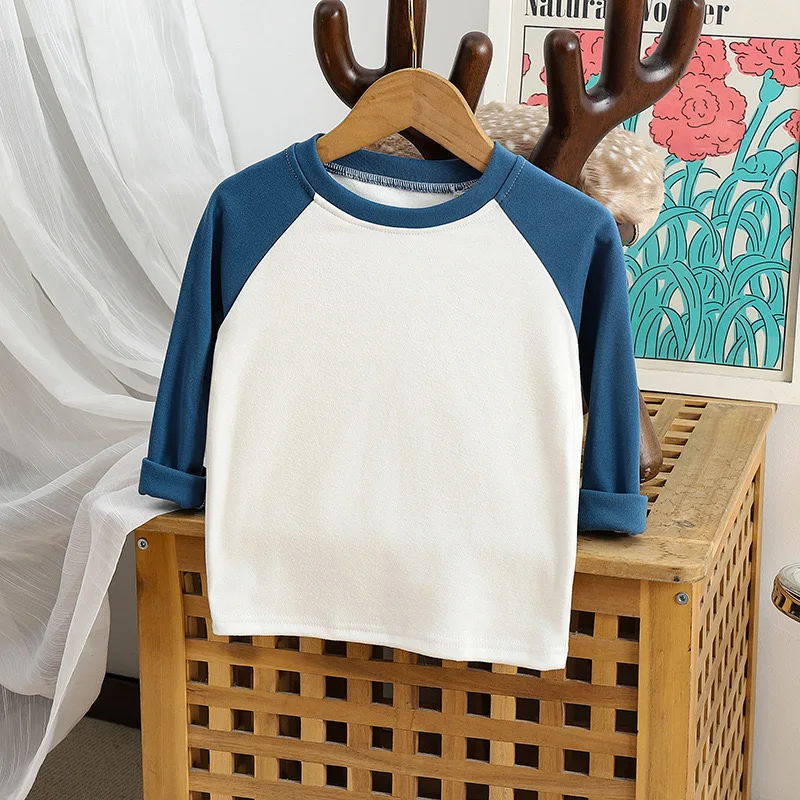 Kids Solid Long Sleeve Tee 3