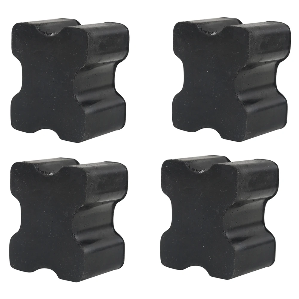 4Pcs Heavy Duty Rubber Coil Spring Booster Kit Coil Spring Spacer Kit for 1-1.5 Inch Coil Spring Lift