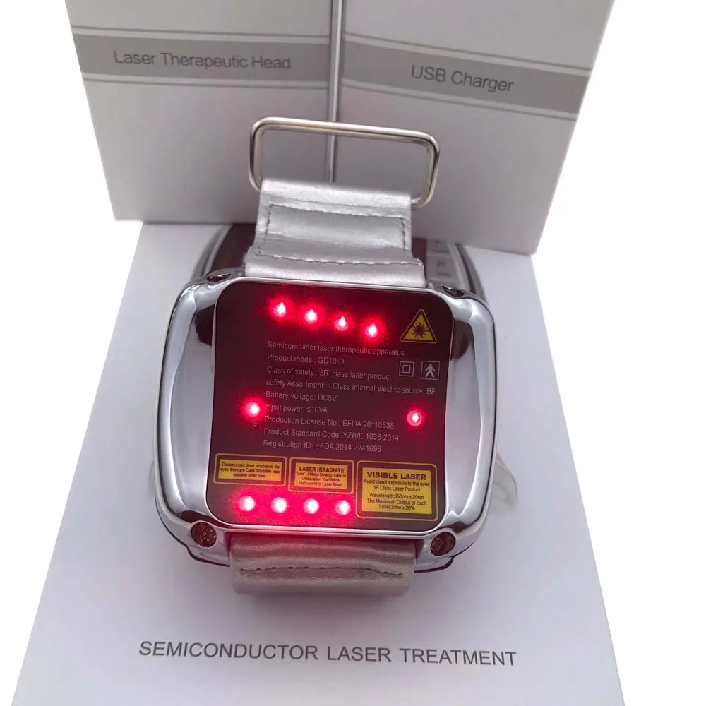 

Health Care Product Bio Laser Watch High Blood Pressure Blood Purifier Allergic Rhinitis Nasal Laser