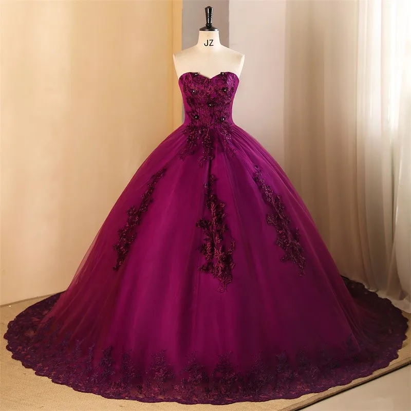 Quinceanera Dresses Strapless Party Dress Formal Prom Ball Gown Sweet 15 Years Princess Dress Sonhar Vestidos 15 Custom