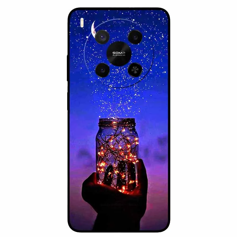 Lion Cat Black Soft Silicone Fashion Phone Case - Protective TPU Coque