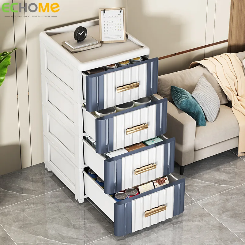 

3 Layers Drawer Storage Cabinet Nightstands Multifunctional Storage Box Wardrobe Closet Storage Bedroom Bathroom Home Organizer