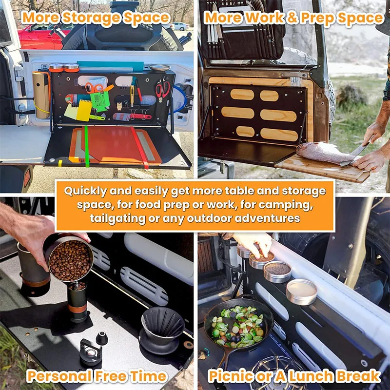 Tailgate Table - Tavolo pieghevole per portellone posteriore, in