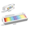 Rainbow Flashing Piano Toys Electronic Music Toys with 5 Instruments 13 Melody Portable Keyboard Toys Educational Toys for Kids 6