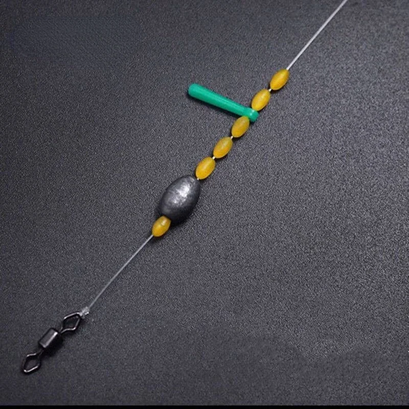 60 space beans pour arrêts de ligne pêche mer et carpe - Tailles S à XL - Flotteurs ronds