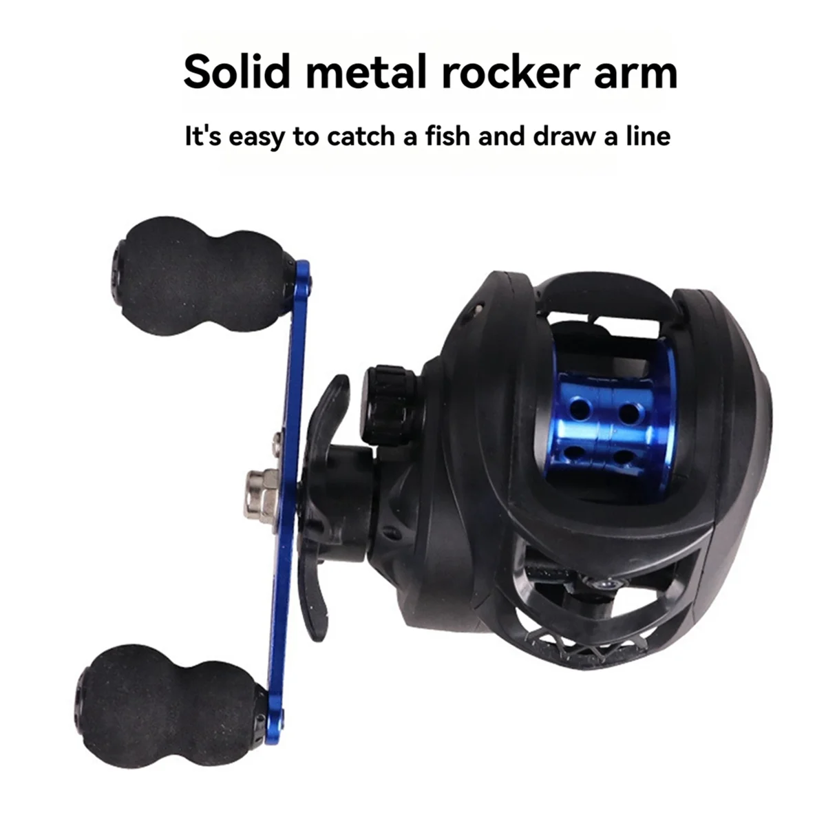 BAAU Metal Long Handle Fishing Reel Machine/Universal Fishing Reel Machine/Sea Left Wheel
