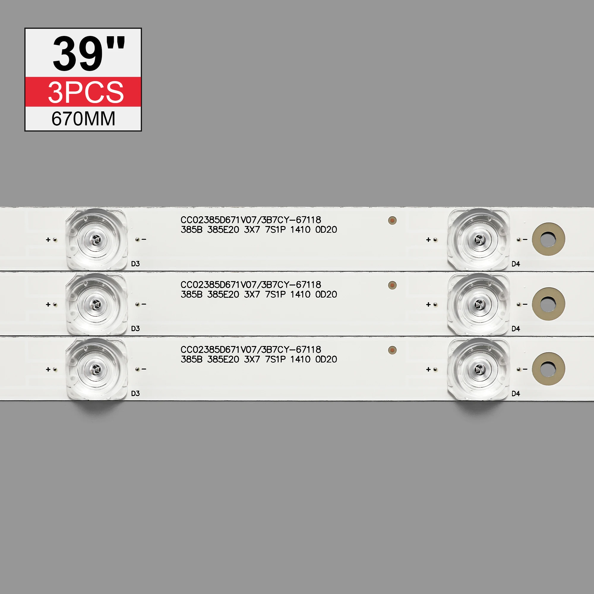 LED Ʈ Ʈ 7  CC02385D671V07 CC02385D671V03 385B 385E20 3X7 7S1P  DM-LED39R201BT2 EX-39HT001B H39D8000Q M39D7000Q