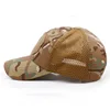 New Tide Punisher Skull Multicam Operator Mesh baseball Cap Men cool Fitted Tactical Cap Good quality Breathable outdoor sport 4