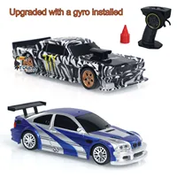 Gifts Outdoor Toys 1/43 2.4g RTR Gyro RC Mini Race Cars Controlled Drift Car 4WD High-Speed Motor Vehicle Model for Boys TH23884 1