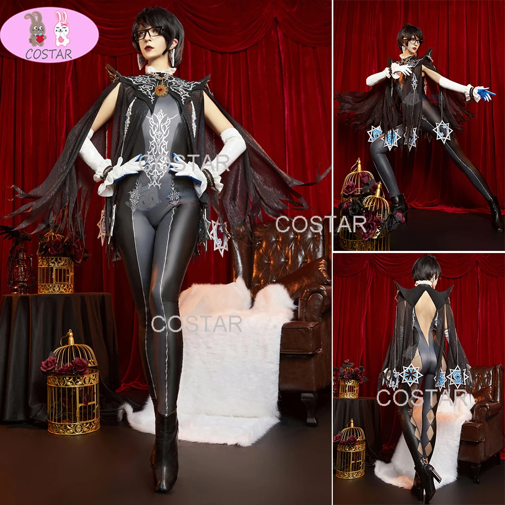 

Костюм для косплея по мотивам игры COSTAR Bayonetta 2 Bayonetta, боевой костюм, униформа для Хэллоуина, наряд для вечеринки, Женская аниме одежда
