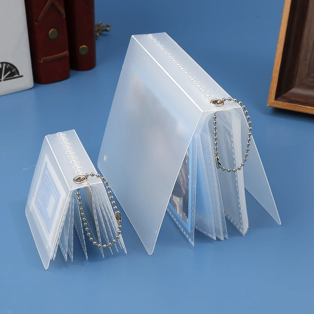 Transparent Jewelry Storage Book With Pockets Mini Jewelry Storage