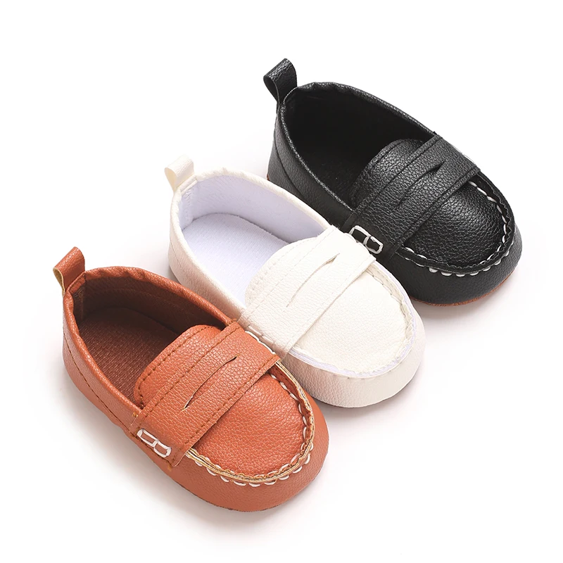 Male Baby Casual Slip On Low Top Loafers Lightweight And Comfortable Indoor And Outdoor Walking Anti Slip Flat Shoes 0-18M Sb7657ca59bba445b9f5da4f95509d89dA