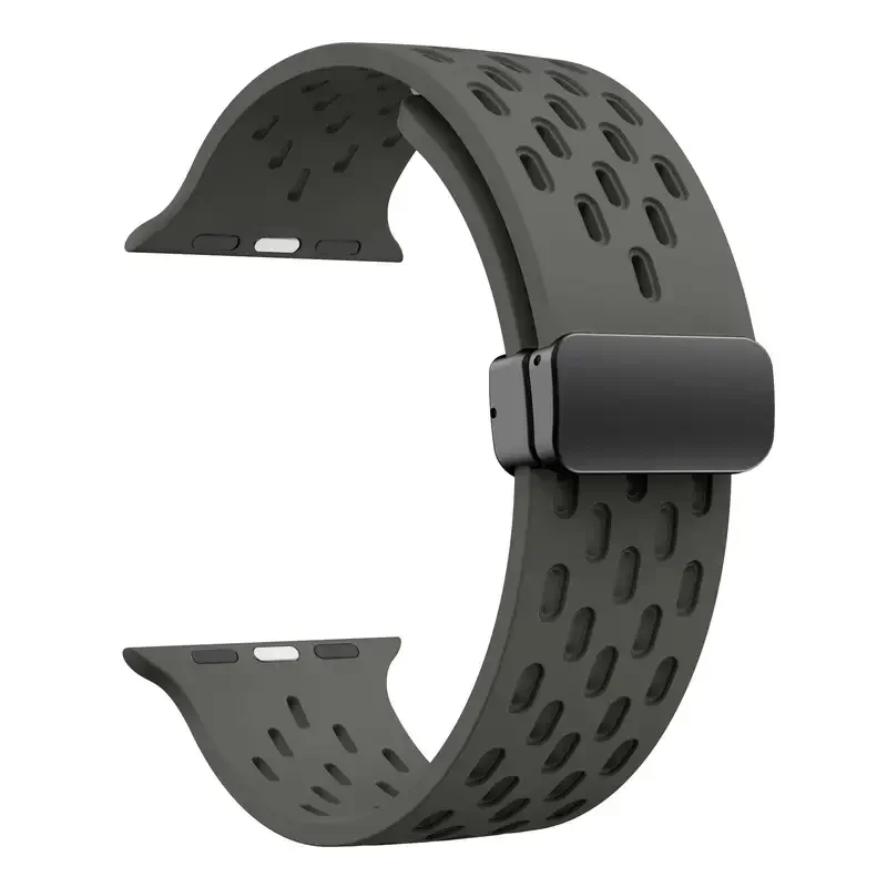 Premium Silicone Watch Strap – Versatile and Stylish Bracelet