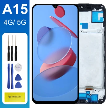 Schermo LCD per Samsung Galaxy A15 5G A156B A156B/DS Display LCD Touch Screen digitale con cornice per Samsung Galaxy A15 A155F