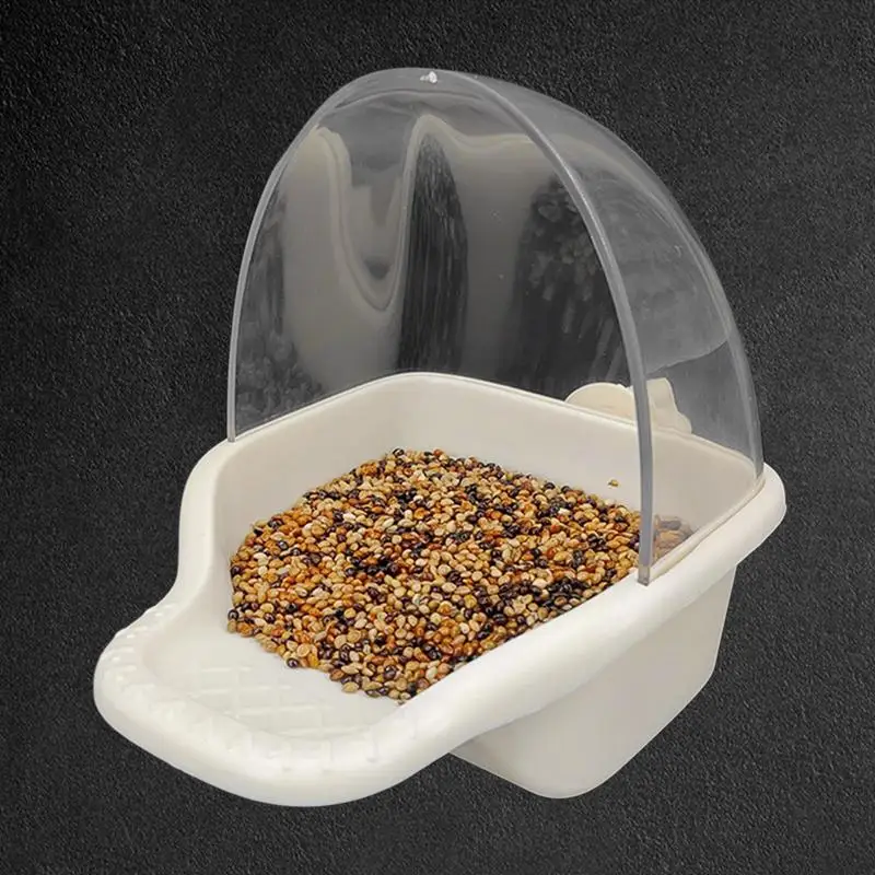 Hanging Bird Bath Cube Parrots Bathtub Bath Shower Box Cage Accessory For Little Bird Canary Budgerigar Cockatiel Lovebird bird bath