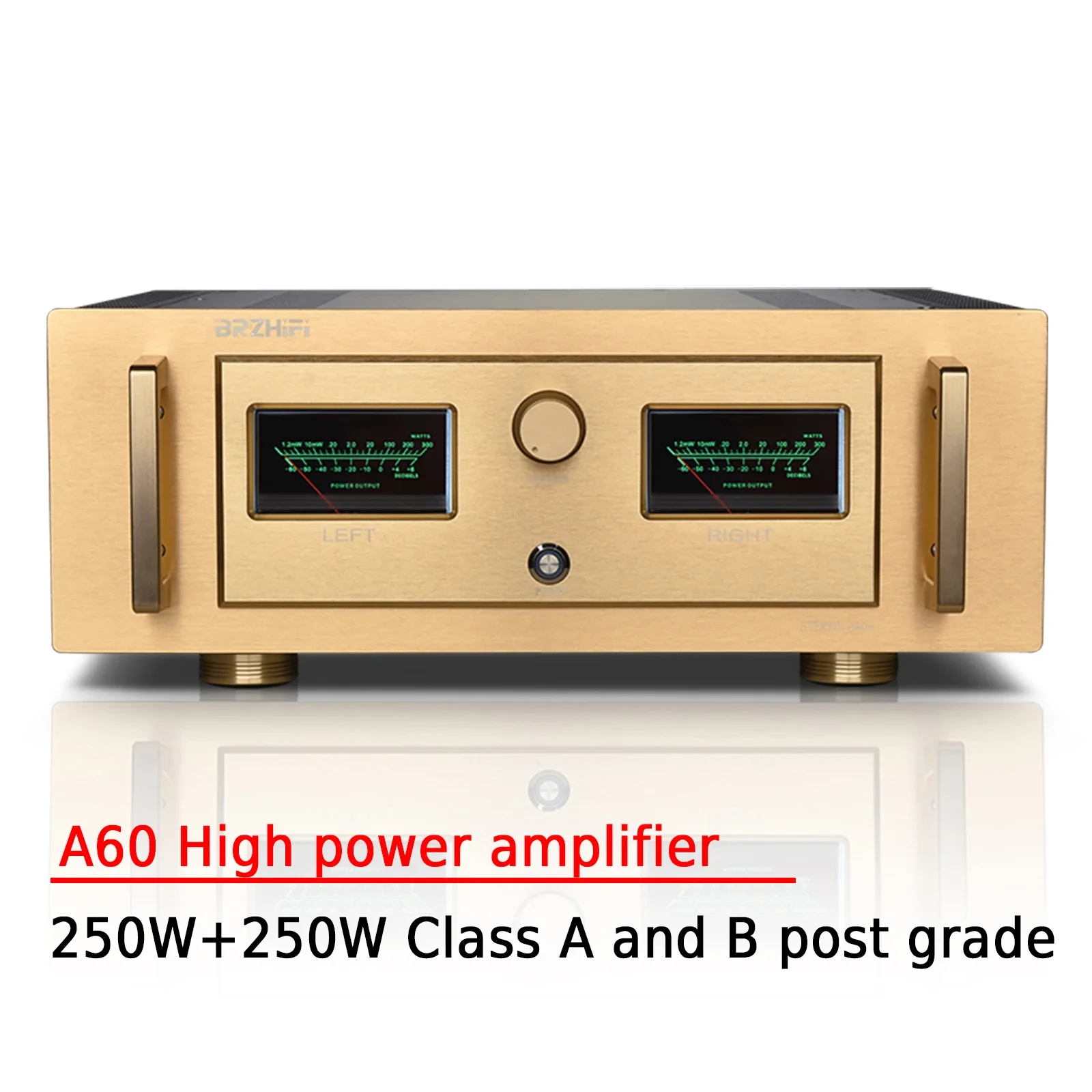 

AMXEKR A60 Professional Fever High Power Amplifier Retro Dual Watch Head Class A B Post Grade Toshiba Power Tube