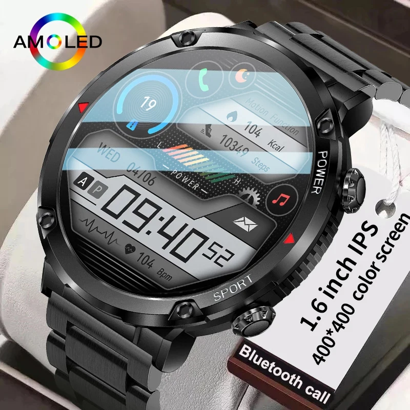 Xiaomi Smart Watch For Men 1.6 Inch Full Touch Bracelet Fitness Tracker  Sports Watches Bluetooth Call Smart Clock Men Smartwatch - AliExpress