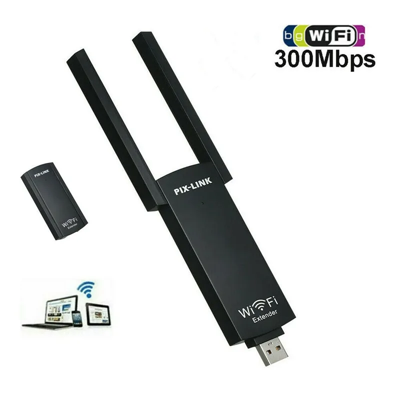 300Mbps USB WIFI Signal Extender For Smart TV Network Adapter Wireless  Repeater LV-UE01 - AliExpress