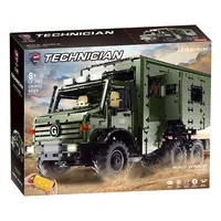 IN STOCK J907 MOC Technical RC Off-Road Vehicle Building Blocks Model Unimog RV Bricks Toys for Children Christmas Gift Set 1