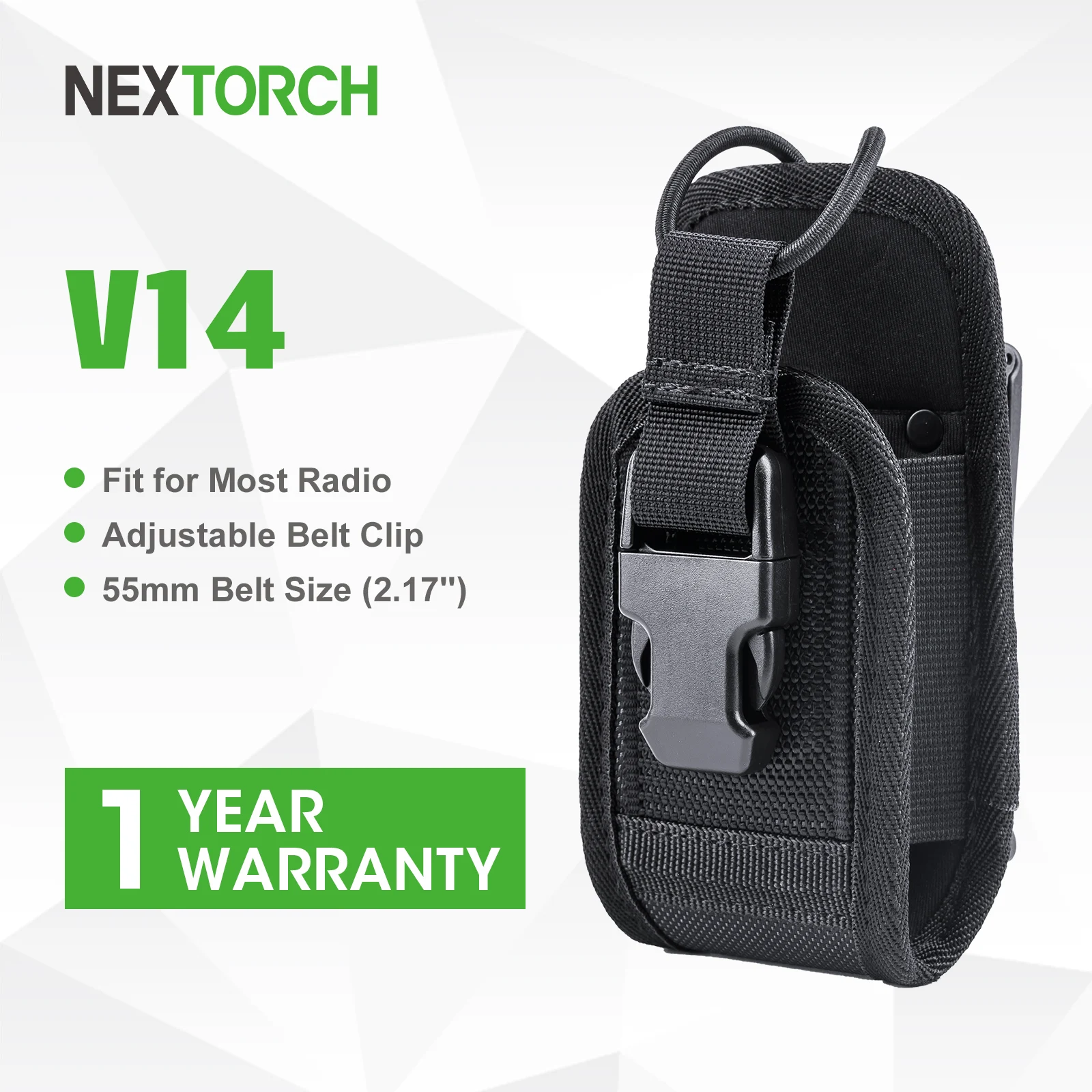 

Тактическая Сумка Nextorch V14 для радио с системой «Молле», нейлоновая рация, телефон, сумка для хранения, легкая сумка для аксессуаров