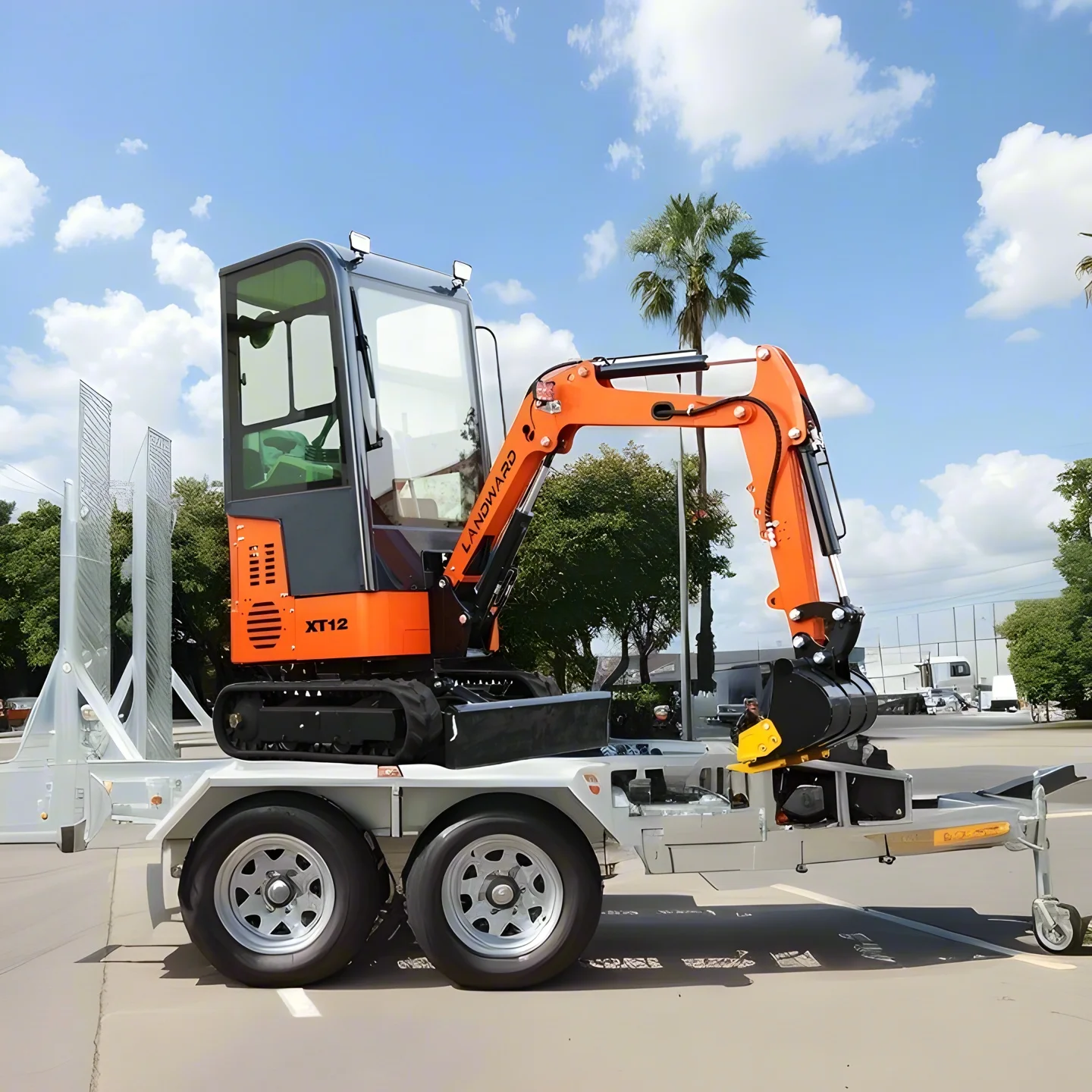 High Quality Small Hydraulic Crawler Excavator Sell 1.2 Ton