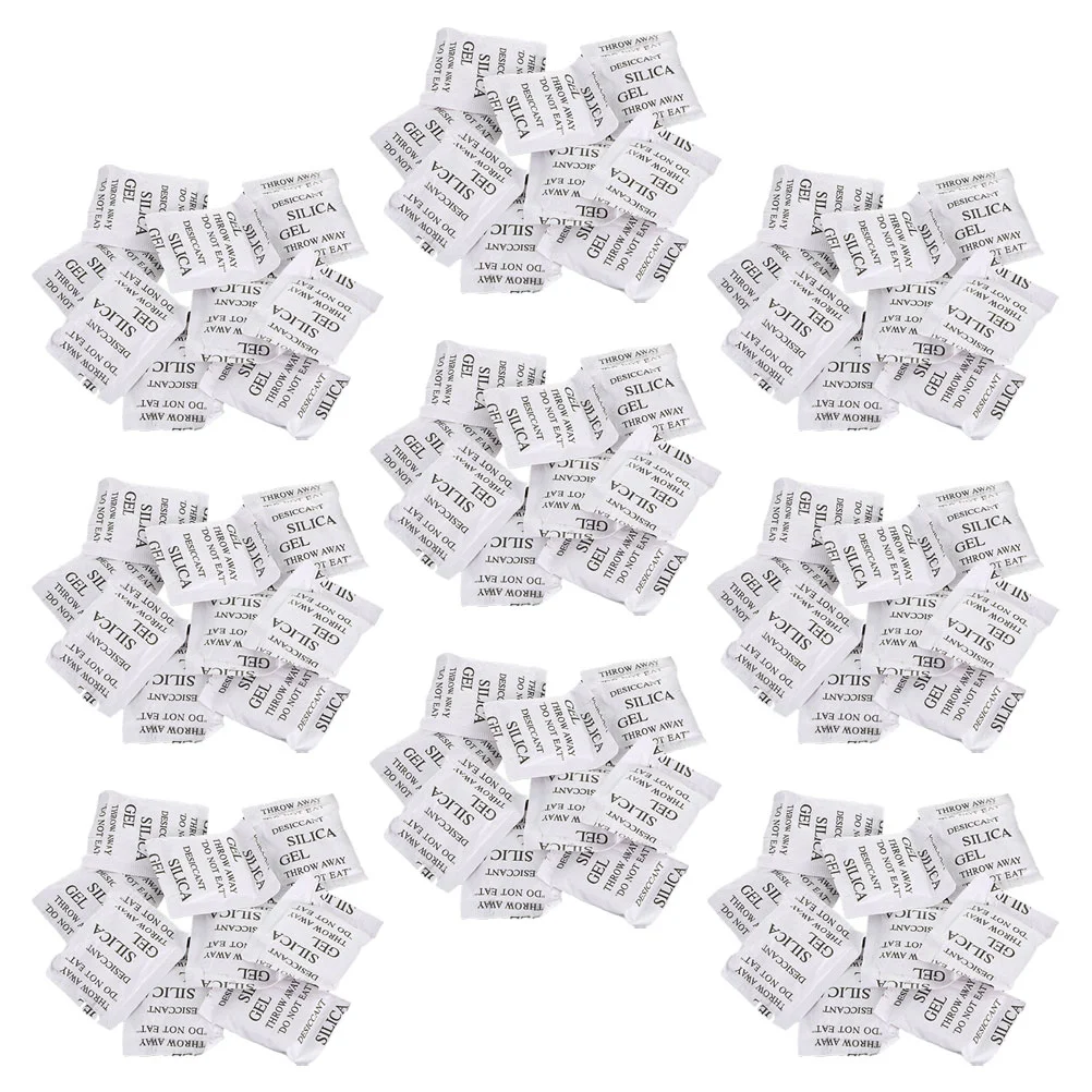 Silica Gel Desiccant Moisture Absorber Bag 100 Pcs For Home