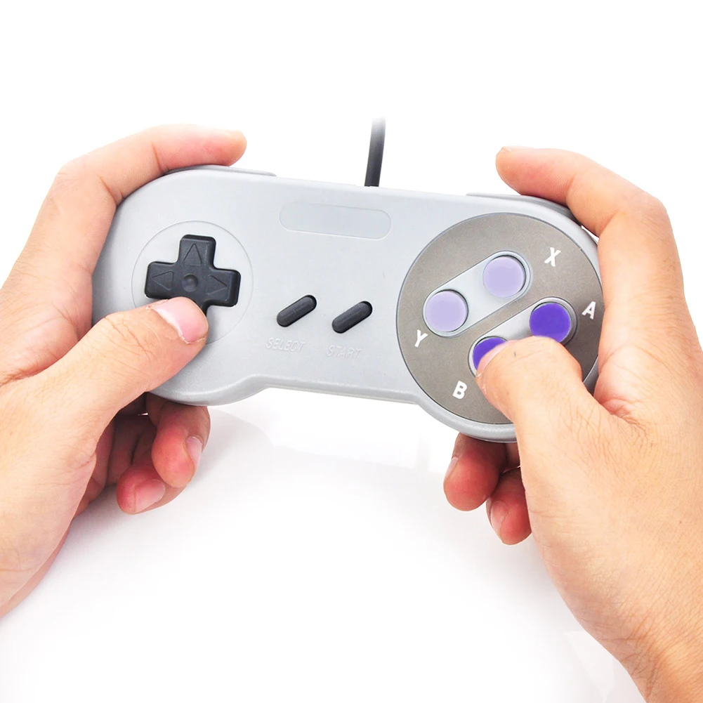USB Ʈѷ  ̽ƽ  е Ʈѷ Nintendo SNES Joypad for Windows PC for MAC ǻ  ׼