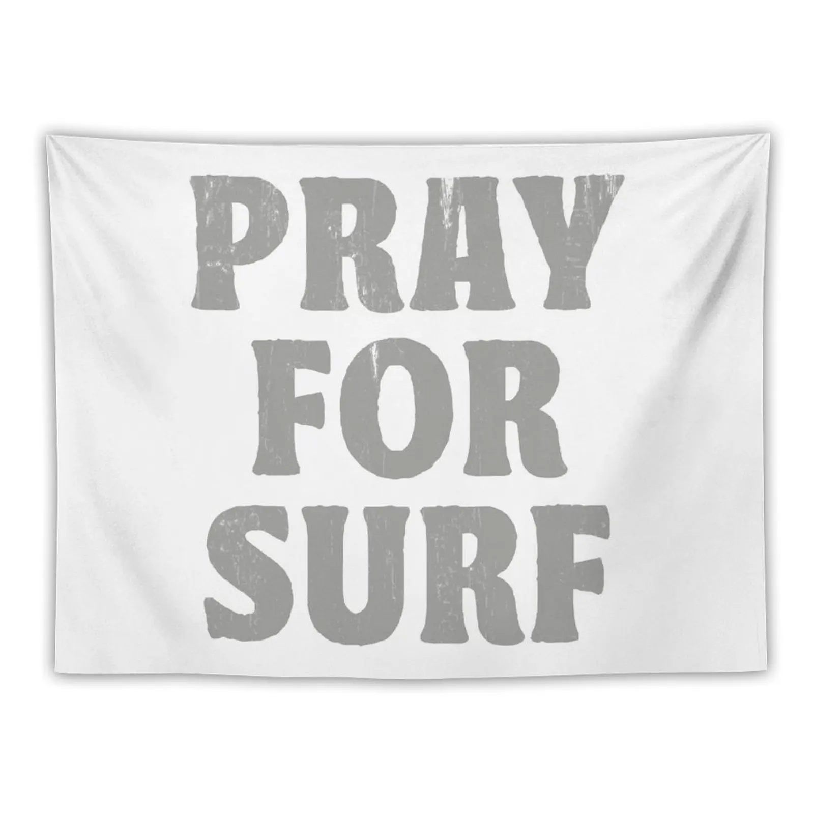 

Vintage Pray For Surf Sticker Tapestry Wall Tapestries Decoration Home Tapestry