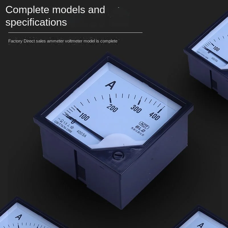 

Instruments and Meters AC Pointer Type Current Voltage Power Frequency Measuring Instruments Accurate Voltage Detection Meters