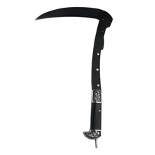  37cm Indispensable Folding Sickle Stainless Steel Gardening Tools with Nylon Bag Multifunctional Weeding Sickle 