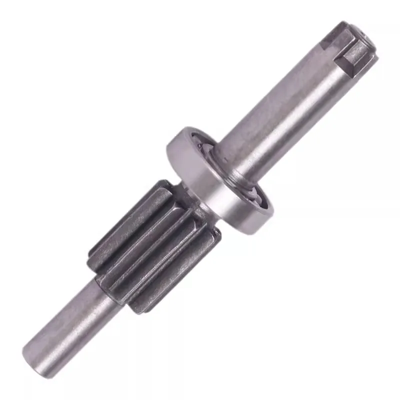 Replacement  9 Teeth Electric Tool Metal Spur Gear Spline Shaft  for Bosch GBH2-28 GBH2-28D GBH2-28DFV Electric hammer