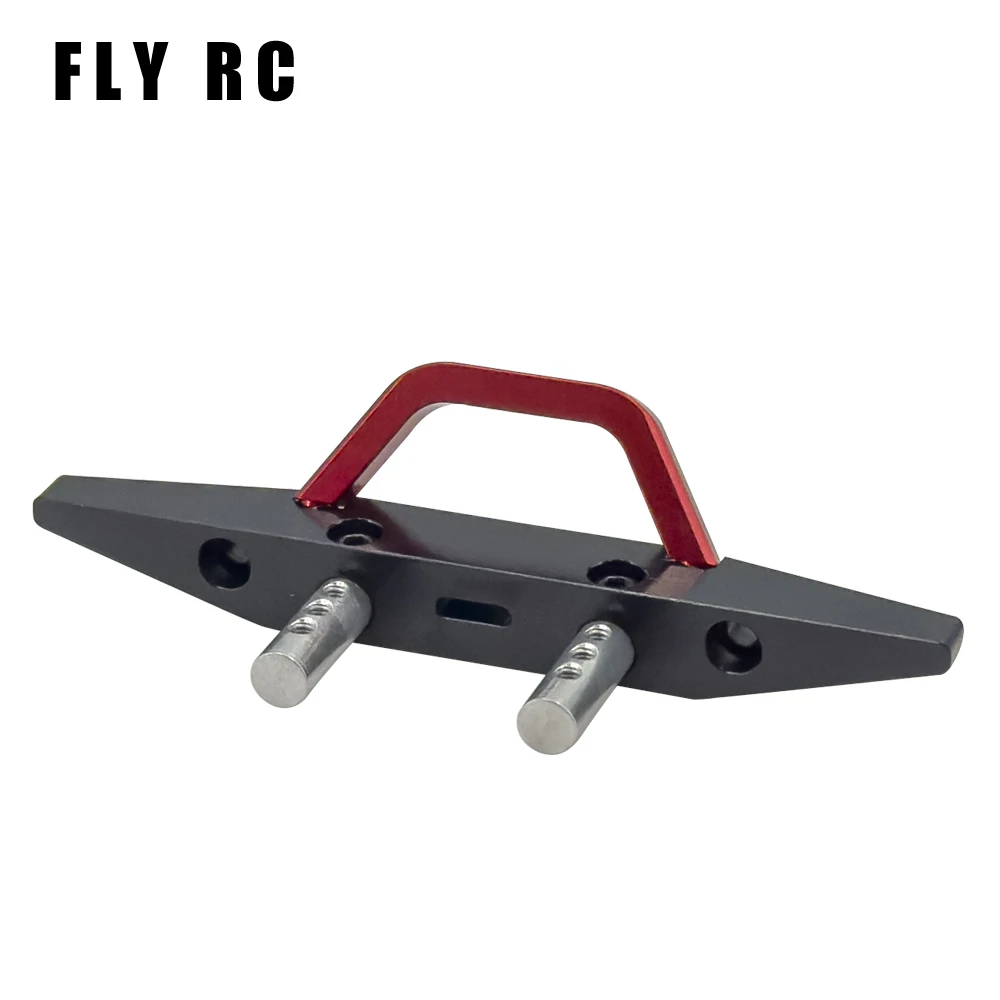 Redcat Ascent 18 Rc Car Upgrade Parts Front Bumper Aluminum Alloy Metal for Remote Control Crawler Accessories 1/18 Scale