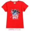 Astros Playroom Game Astrobot T Shirt Kids ASTRO BOT Cartoon Clothes Teen Boys Short Sleeve Tops Baby Girls 100% Cotton T-shirts 2
