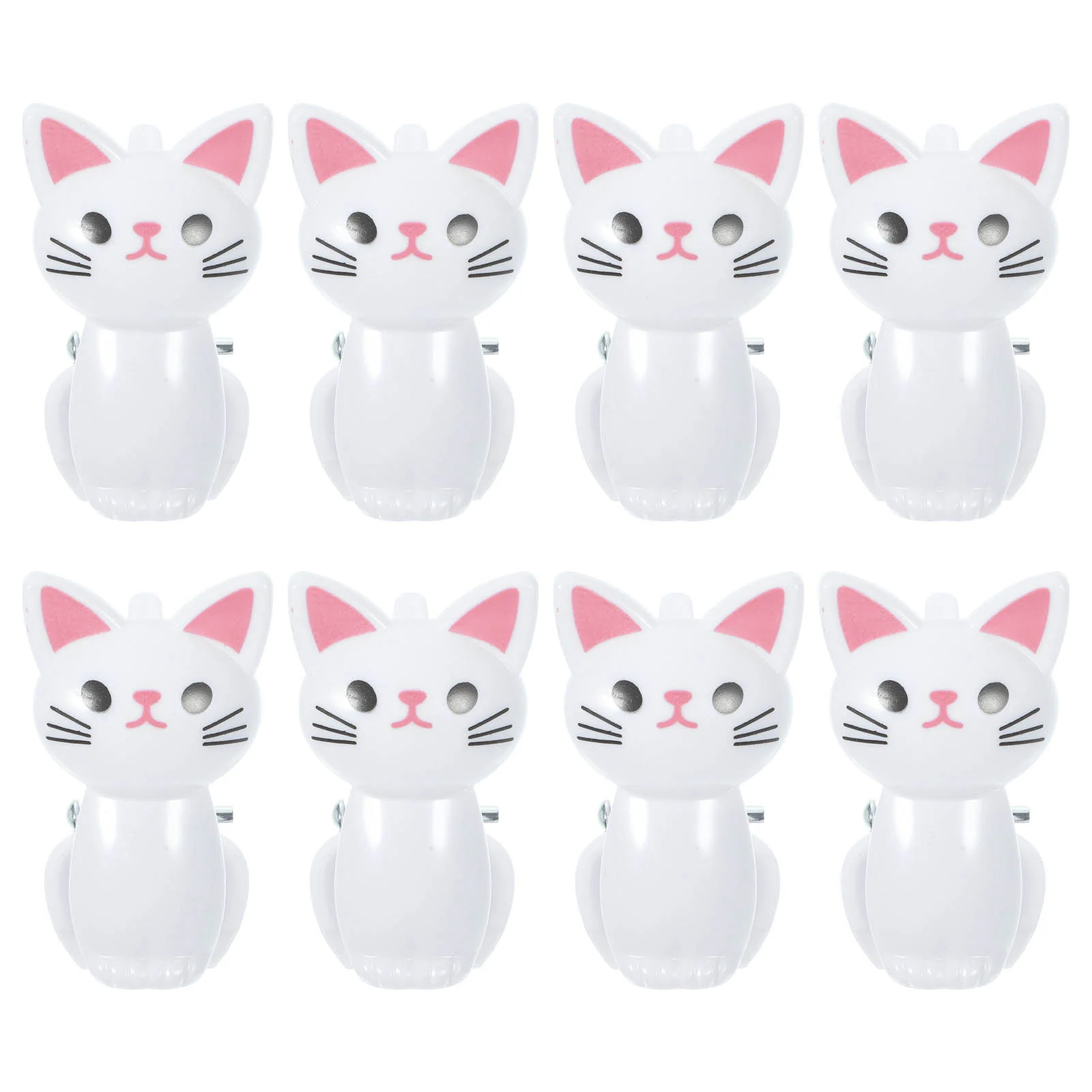 

Food Bag Clips Plastic Sealing Clips Cat Design Snack Bag Clips Cute Chip Clips Bread Bags Clamps Airtight Seal Food Storage