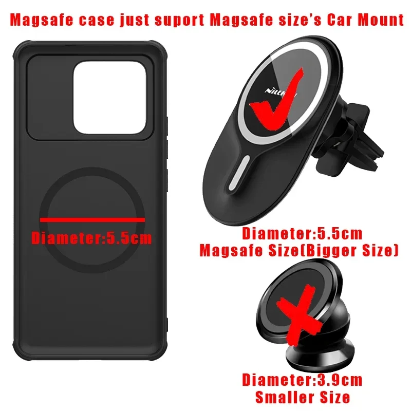 Nillkin Magnetic Super Frosted Shield Pro Case with Magsafe Technology